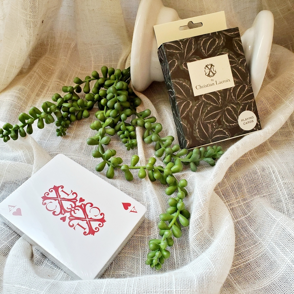 Christian Lacroix Galison Collection Poker Sealed Playing Cards